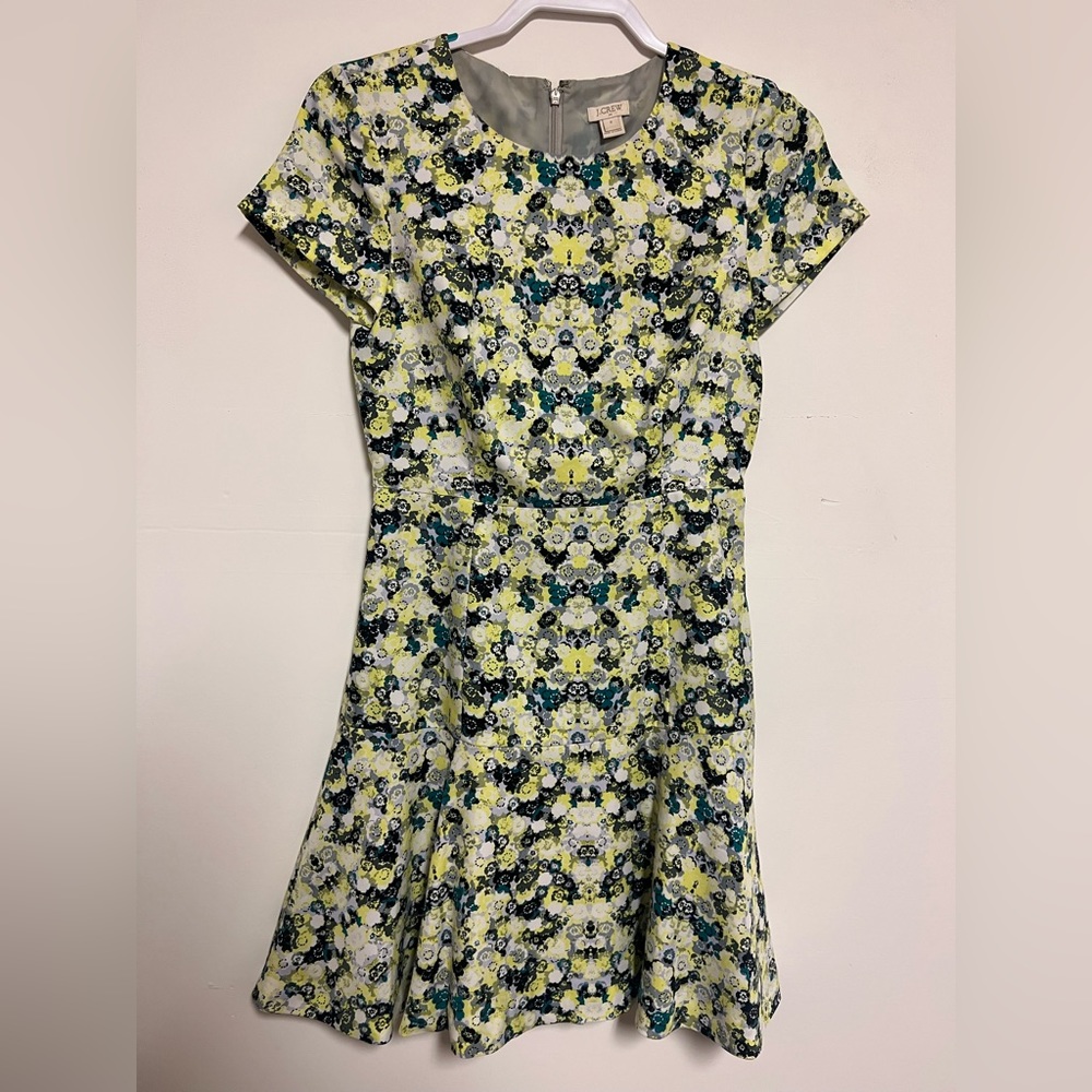 J. Crew fit and flare dress